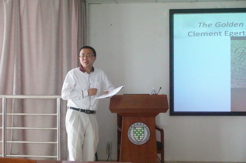 罗俊杰博士做讲座 罗俊杰博士做讲座